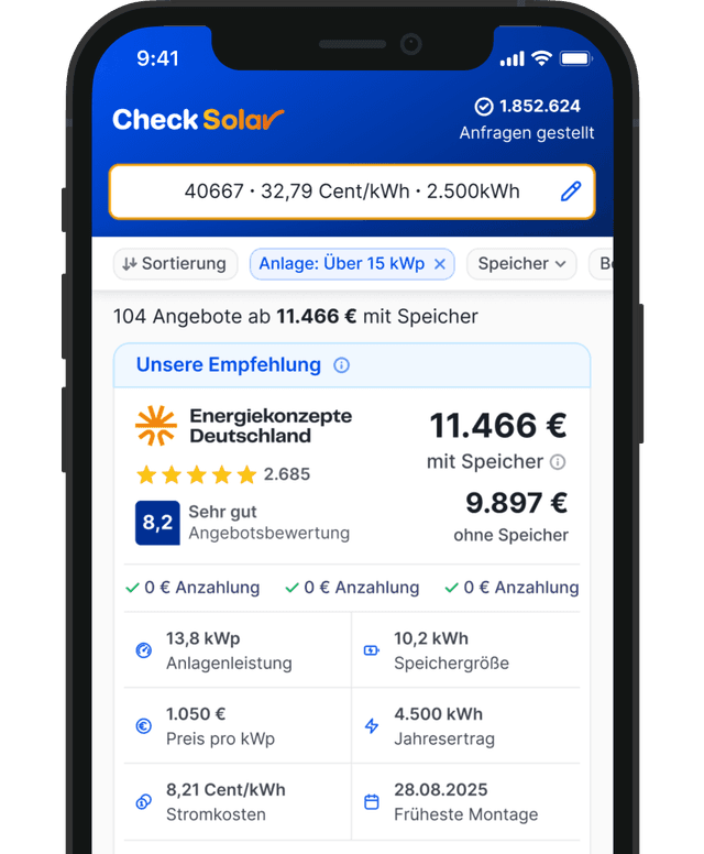 iPhone Mockup mit mobiler Benutzeroberfläche